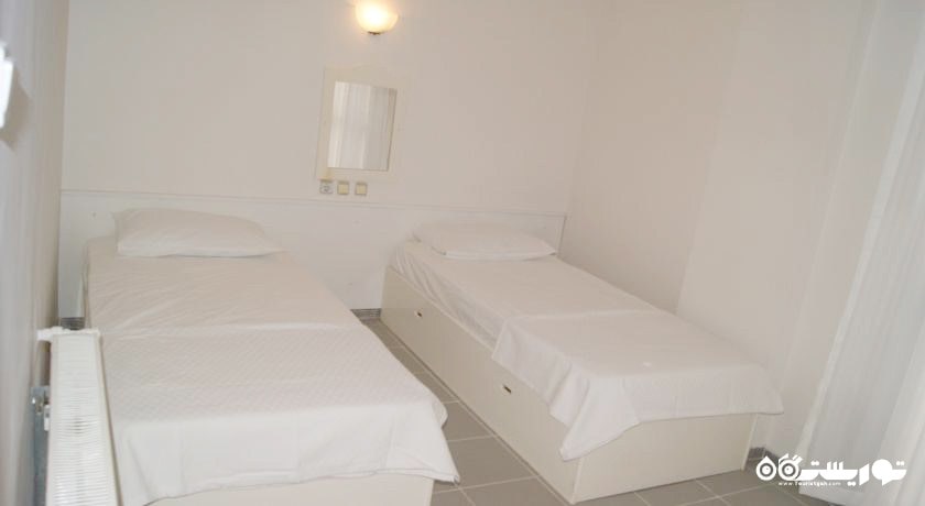 تخت های توئین آپارتمان هتل